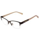 Óculos Nine West Nw1076 001 Preto Lente Tam 50