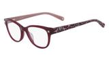 Óculos Nine West Nw5139 602 Vinho Estampado Lente Tam 51