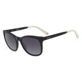 Óculos Nine West Nw623S 001 Preto Nude Lente Cinza Flash Tam 55