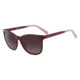 Óculos Nine West Nw623S 605 Vinho Nude Lente Marrom Flash Degradê Tam 55