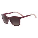 Óculos Nine West Nw623S 605 Vinho Nude Lente Marrom Flash Degradê Tam 55