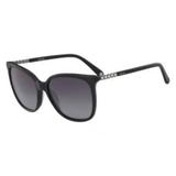 Óculos Nine West Nw624S 001 Preto Lente Cinza Flash Tam 57