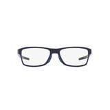 Óculos Oakley CHAMFER MNP OX8089 808904 Azul Lente Transparente Tam 52