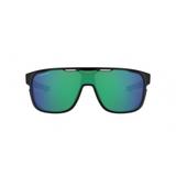 Óculos Oakley CROSSRANGE SHIELD OO9387 938712 Preto Lente Verde Jade Prizm Tam 31