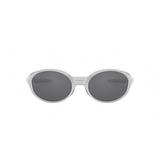 Óculos Oakley EYEJACKET REDUX OO9438 943805 Prateado Lente Polarizada Preto Prizm Tam 58