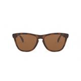 Óculos Oakley FROGSKINS MIX OO9428 942808 Havana Lente Polarizada Azul Tungstênio Prizm Tam 55