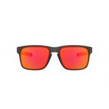 Óculos Oakley HOLBROOK MIX OO9384 938415 Cinza Lente Vermelho Ruby Prizm Tam 57