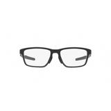 Óculos Oakley METALINK OX8153 815301 Preto Lente Transparente Tam 55