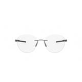 Óculos Oakley OX5143 514301 Preto Lente Transparente Tam 51