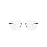 Óculos Oakley OX5143 514302 Prata Lente Transparente Tam 51