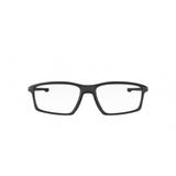 Óculos Oakley OX8138 813801 Preto Lente Transparente Tam 55