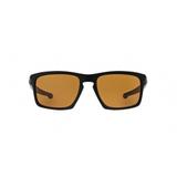 Óculos Oakley SLIVER OO9262 926208 Preto Lente Polarizada Bronze Tam 57