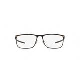 Óculos Oakley TIE BAR OX5138 513801 Preto Lente Transparente Tam 55