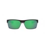 Óculos Oakley TWOFACE OO9189 918904 Preto Lente Espelhada Verde Jade Iridium Tam 60