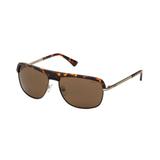 Oculos Sol Colcci C0002 Preto C Dourado L Marrom
