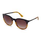 Oculos Sol Colcci C0013a3634 Preto Demi Marrom Lente Marrom Degradê