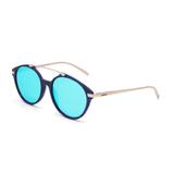 Oculos Sol Colcci C0069 Demi Azul Fosco Com Dourado Brilho/Revo L