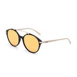 Oculos Sol Colcci C0069 Preto Brilho E Dourado Brilho/L Marrom Re