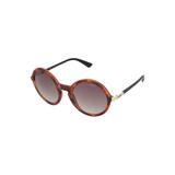 Oculos Sol Colcci Janis Demi Marrom Brilho C Dourado L Marrom De