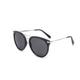 Oculos Sol Colcci Linda Preto Brilho E Dourado Brilho/L Cinza