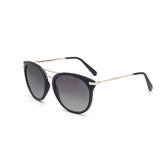 Oculos Sol Colcci Linda Preto Fosco Couro Com Dourado Brilho/L Ci