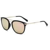 Oculos Sol Colcci Mag C0122a7046 Preto Fosco Dourado Brilho Lente Rosa Espelhada