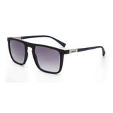 Óculos sol colcci martinn c0130a4133 preto fosco haste azul lente cinza degradê
