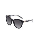 Oculos Sol Colcci Nina Preto Brilho C/ Demi Branco Leitoso Brilho