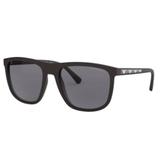 Oculos Sol Emporio Armani Ea4124 573381 57 Preto Fosco Lente Cinza Polarizada