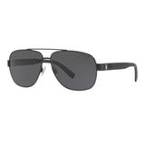 Oculos Sol Polo Ralph Lauren Ph3110 926787 60 Preto Lente Cinza