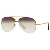 Oculos Sol Ray Ban Blaze Aviador Rb3584n 91400r 61 Dourado Lente Verde Degradê