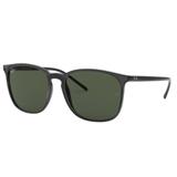 Oculos Sol Ray Ban Rb4387 601/71 56 Preto Brilho Lente Verde G15