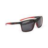 Óculos Sol Speedo Modelo Lemurian H01 Preto Vermelho Translúcido Medidas 59-18-140