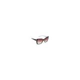 Óculos Solar Ana Hickmann Modelo AH9131 G21 Tartaruga Detalhe Branco Medidas 57-13-130