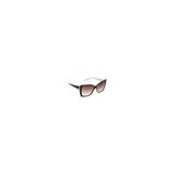 Óculos Solar Ana Hickmann Modelo AH9131 G21 Tartaruga Detalhe Branco Medidas 57-13-130