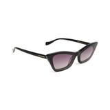 Óculos Solar Ana Hickmann Modelo AH9278 A01 Preto Brilho EyeCat Medidas 64-17-143
