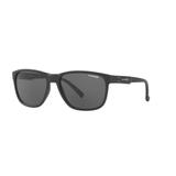 Óculos Solar Arnette AN4257 01/87 Preto Fosco L Cinza Medidas 57-17-145