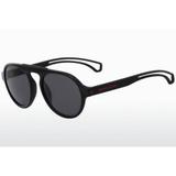 Óculos Solar Calvin Klein Jeans Modelo CK19502S Preto Lente Cinza Medidas 52-19-140