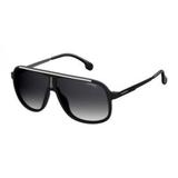 Óculos Solar CARRERA Modelo 33/S 8V6 6211 Preto Detalhe em Couro L Polarizado Medidas 62-10-140