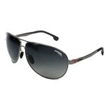 Óculos Solar CARRERA Modelo 8023/S R80/WJ 65-11 Metal Grafite Medidas 65-11-130