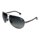 Óculos Solar CARRERA Modelo 8023/S R80/WJ 65-11 Metal Grafite Medidas 65-11-130