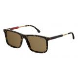 Óculos Solar CARRERA Modelo 8029/S 086 57SP Tartaruga Medidas 57-17-145