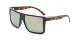 Óculos solar colcci 5012a3196 garnet preto brilho haste turtle
