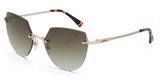 Óculos solar colcci c0113e1634 dourado fosco l cinza