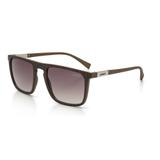 Óculos solar colcci martinn c0130j5134 marrom riscado lente marrom degradê