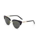 Óculos Solar Colcci Modelo C0101E1001 Dourado Brilho Lente Cinza Tamanho 55