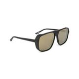 Óculos Solar Evoke Modelo FOLK DS2 A01 Preto Fosco lente Espelhado Medidas 61-14-145