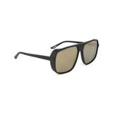 Óculos Solar Evoke Modelo FOLK DS2 A01 Preto Fosco lente Espelhado Medidas 61-14-145