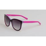 Óculos Solar Hickmann Eyewear Modelo HI9003 H03 Roxo Haste Rosa Medidas 55-20-140