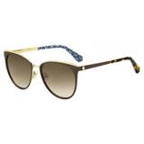 Óculos Solar Kate Spade JABREA/S 09Q 57HA Marrom L Marrom Medidas 57-17-145